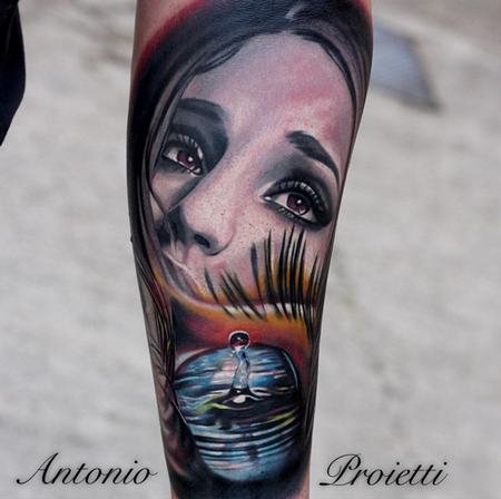 Antonio Proietti - Womans Face